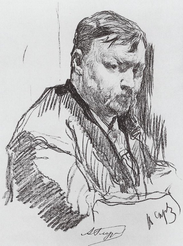 Портрет композитора А.К.Глазунова. 1899