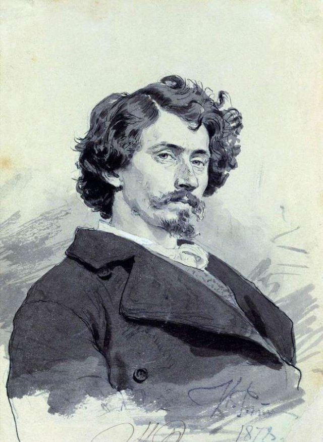Илья Репин "Автопортрет". 1878