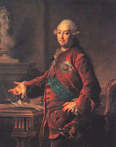 Князь Александр Михайлович Голицын. Звание генерал-фельдмаршала присвоено в 1769 году