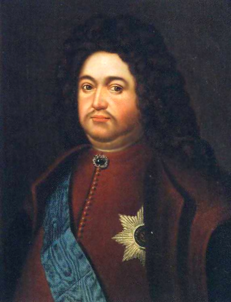 Фёдор Алексеевич Головин. Звание генерал-фельдмаршала присвоено в 1700 году