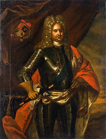 Князь Аникита Иванович Репнин. Звание генерал-фельдмаршала присвоено в 1724 году.