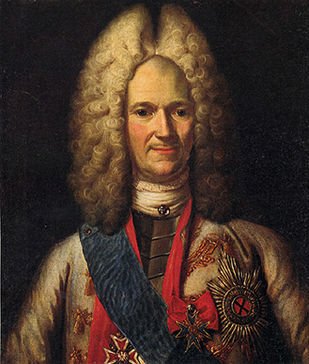 Граф Александр Данилович Меньшиков. Звание генерал-фельдмаршала присвоено в 1700 году
