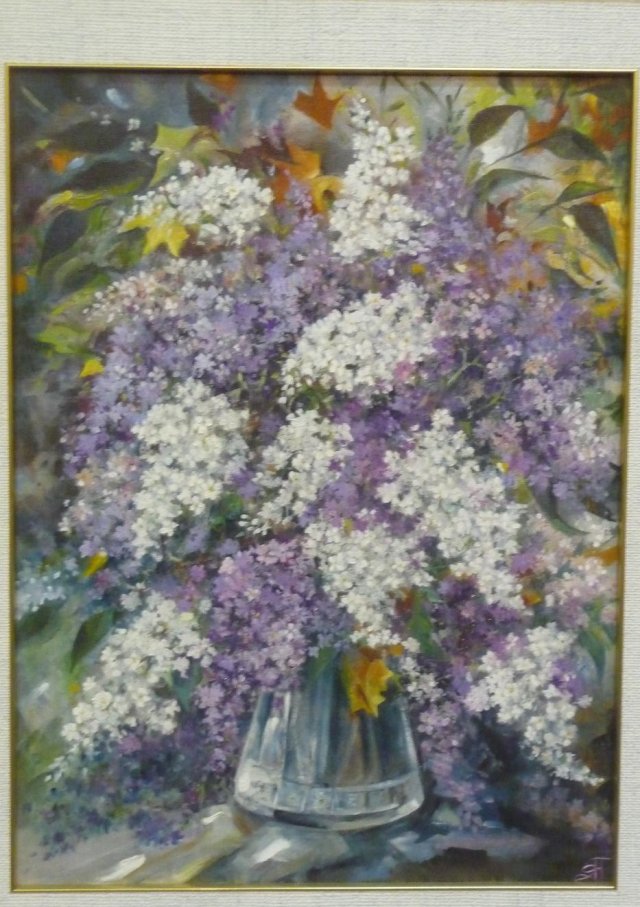 Надя Яковлева. "Сирень". 2010 г., х., м.