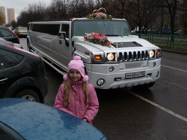 Лимузин соседней свадьбы