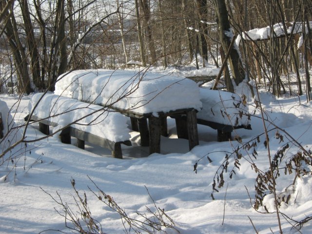 Заснеженная "кухонька"